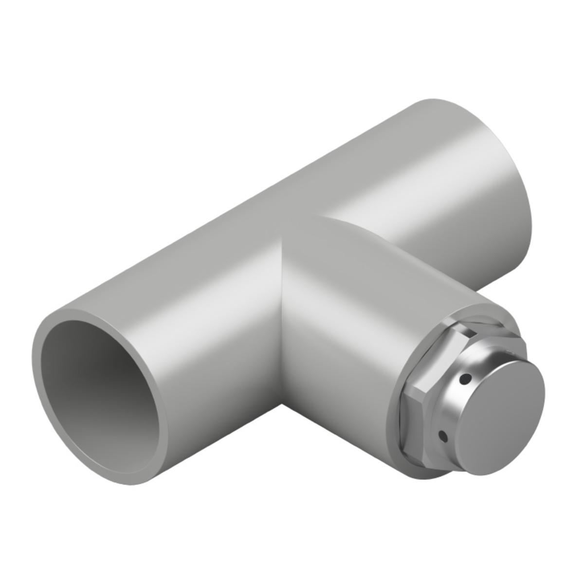 PV DRAIN TEE 25MM