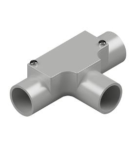 INSPECTION TEE PVC 25MM GREY INSPECTION TEE PVC 25MM GREY
