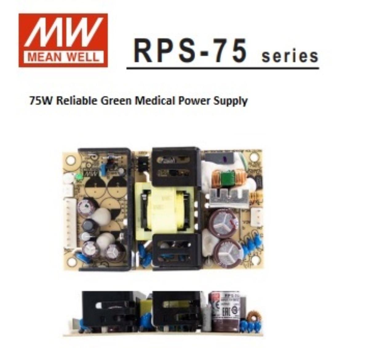 DC POWER SUPPLY 75W 3.3VDC 15A OPEN FRAM