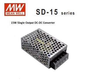 MEAN WELL DC TO DC CONVERTER 15W 24V 0.6 MEAN WELL DC TO DC CONVERTER 15W 24V 0.6