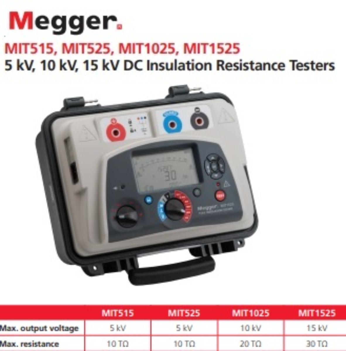 MIT1025-AU INSULATION TESTER 10KV IRT IR