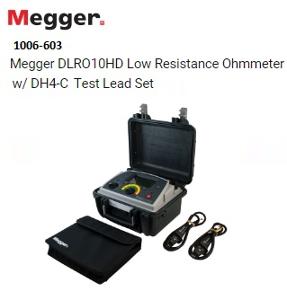 DLRO10HD DIGI LOW RESISTANCE OHM-METER DLRO10HD DIGI LOW RESISTANCE OHM-METER