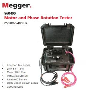 560400 MOTOR + PHASE ROTATION TESTER 25/ 560400 MOTOR + PHASE ROTATION TESTER 25/