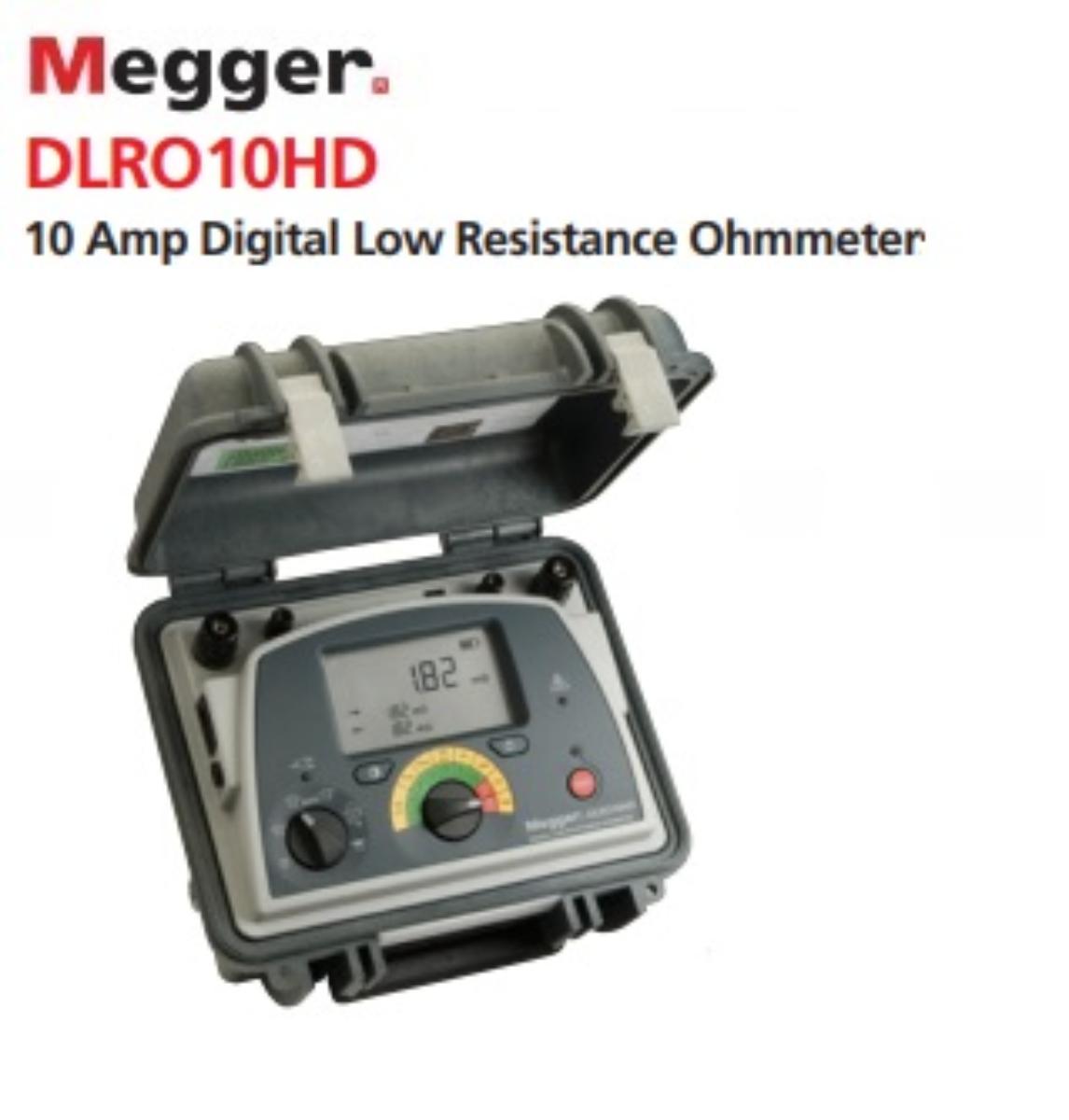 DIGITAL LOW RESISTANCE OHMMETER 10A