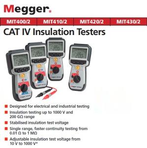 MIT410/2 INSULATION CONTIN TESTER 50/1