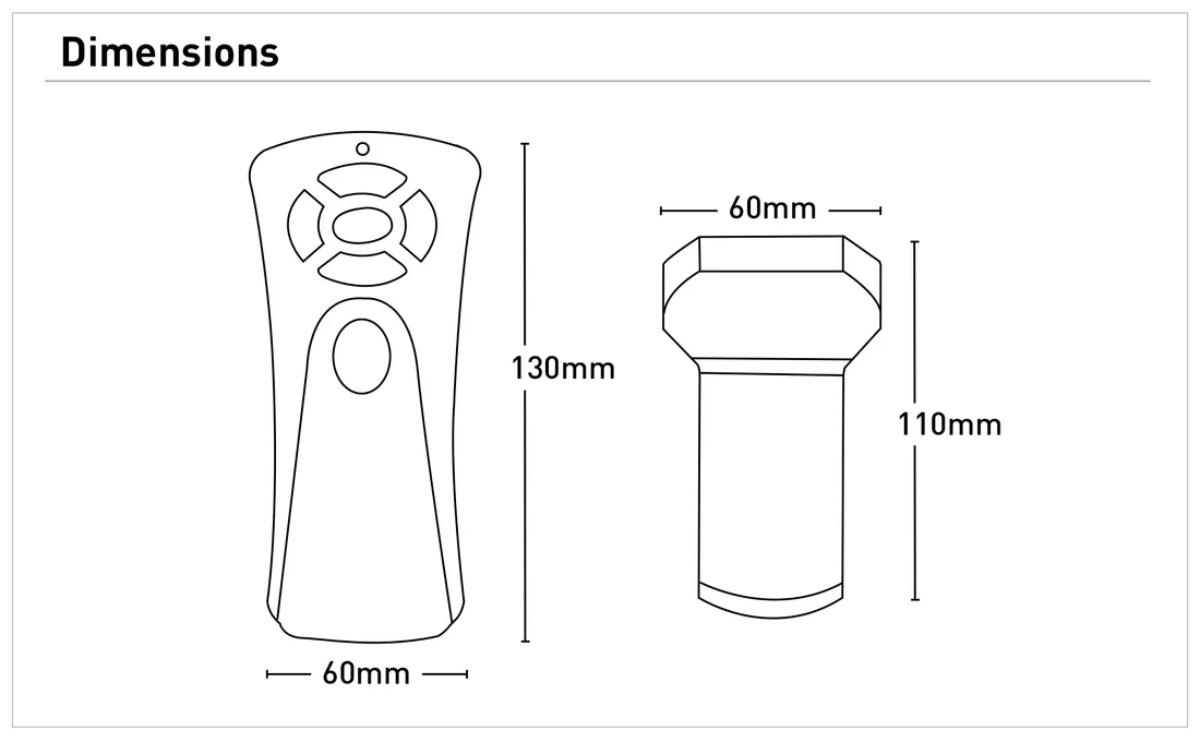 C/FAN WIFI REMOTE CONTROL DIMMER