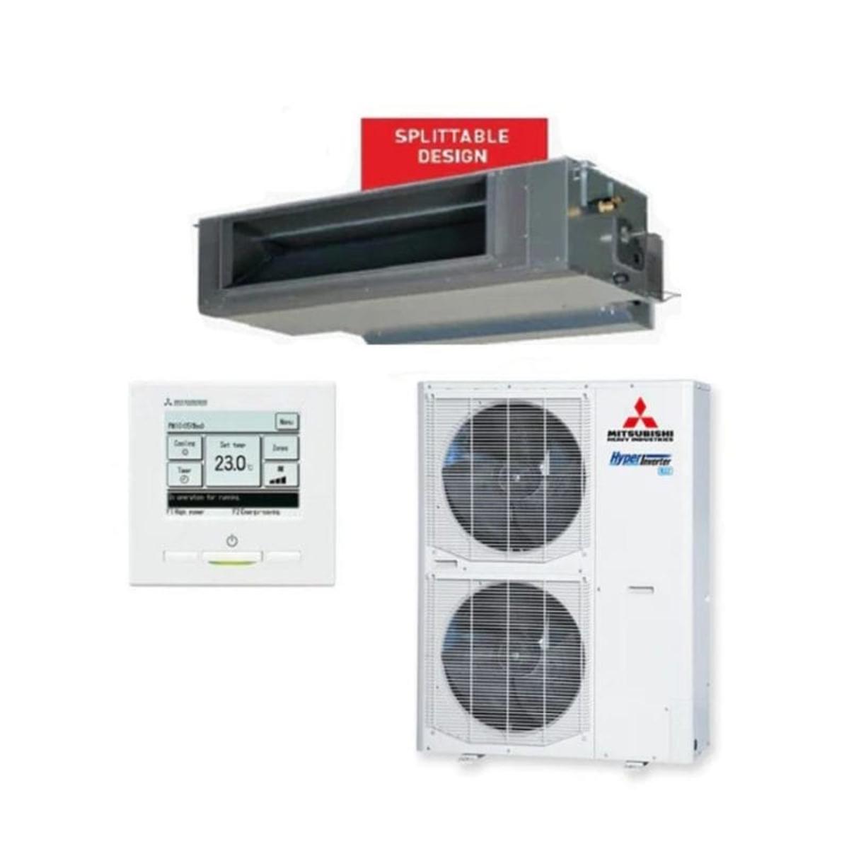 DUCTED AIRCON SET 16.0KW 1PH REV CYCLE
