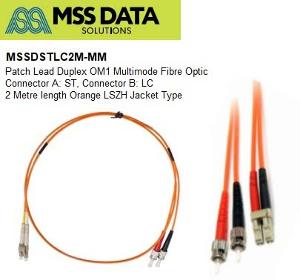 FIBRE PATCHLEAD ST-LC DUPLEX OM1 2MTR FIBRE PATCHLEAD ST-LC DUPLEX OM1 2MTR