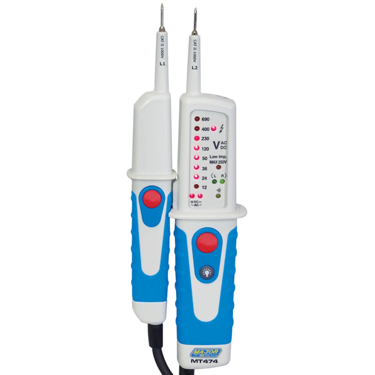 LED VOLTAGE & CONTINUITY TESTER AC/DC