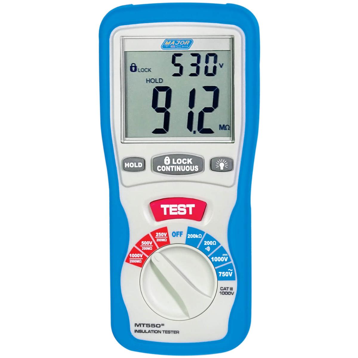 DIGITAL INSULATION TESTER 250/500/1000V