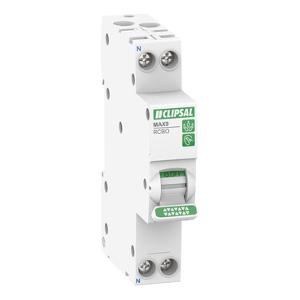 RCBO MAX9 1P+N 10A 10MA 6KA CL A 1MOD RCBO MAX9 1P+N 10A 10MA 6KA CL A 1MOD