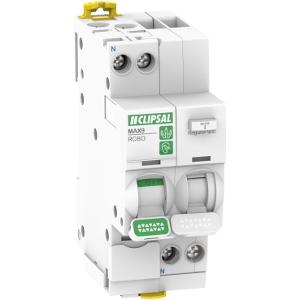 RCBO MAX9 1P+N 16A 30MA 6KA CL A-SI 2MOD RCBO MAX9 1P+N 16A 30MA 6KA CL A-SI 2MOD