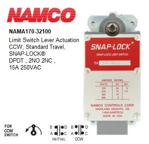 LEVER LIMIT NAMCO SNAPLOCK EA17032100