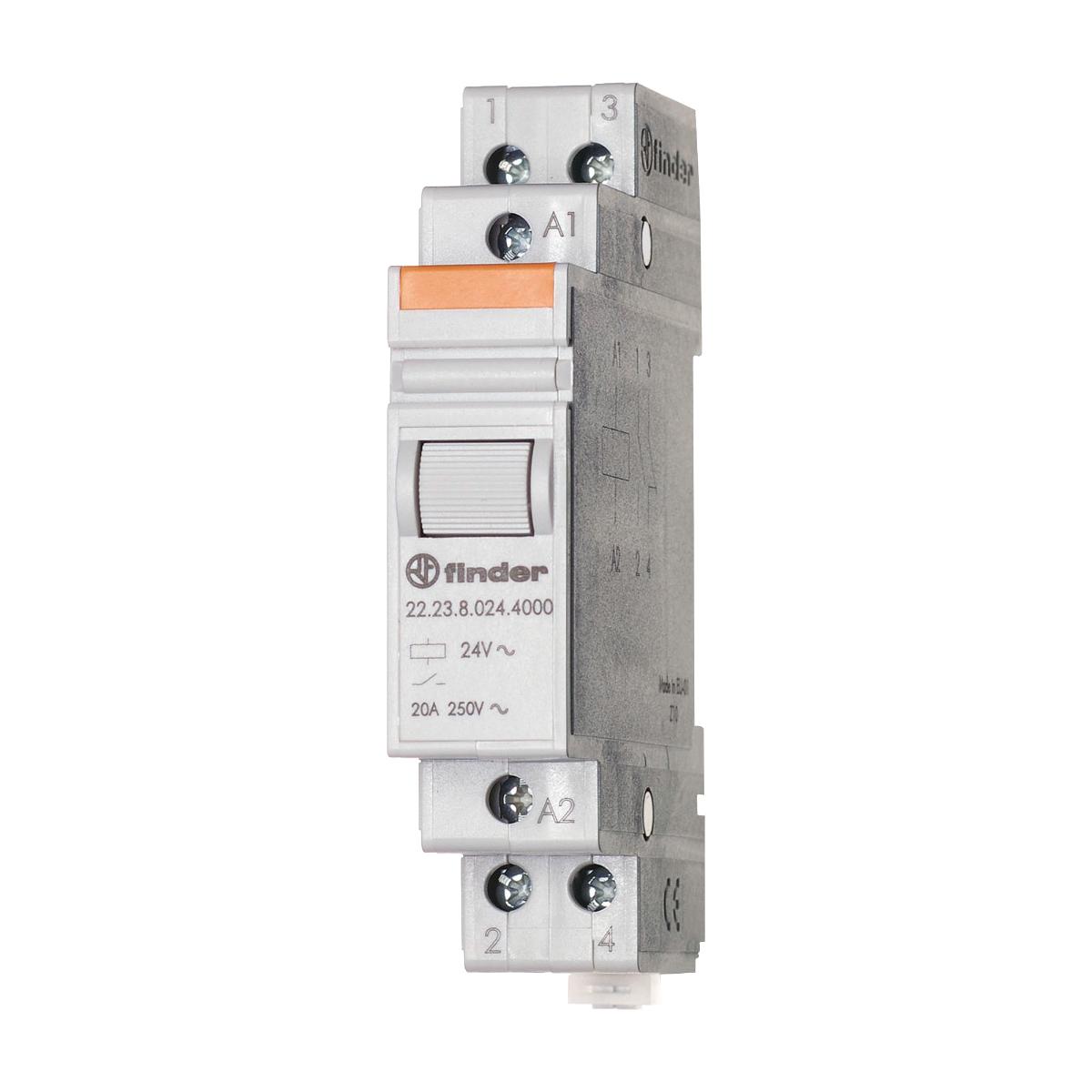 MODULAR STEP RELAY 1N/O 1N/C 16A 24VDC