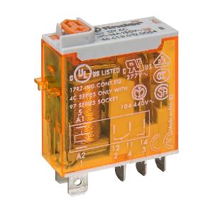 MINI INDUST RELAY 1C/O 5PIN 16A 12VAC MINI INDUST RELAY 1C/O 5PIN 16A 12VAC
