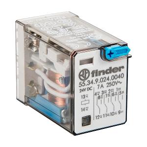 MINI GEN PURP RELAY 4C/O 14PIN 7A 24VDC MINI GEN PURP RELAY 4C/O 14PIN 7A 24VDC