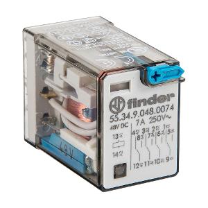 MINI GEN PURP RELAY 4C/O 14PIN 7A 48VDC MINI GEN PURP RELAY 4C/O 14PIN 7A 48VDC
