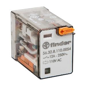 MINI POWER RELAY 2C/O 8PIN 12A 110VAC MINI POWER RELAY 2C/O 8PIN 12A 110VAC