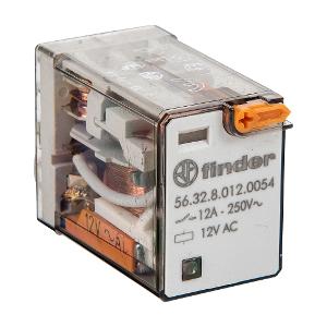 MINI POWER RELAY 2C/O 8PIN 12A 12VAC MINI POWER RELAY 2C/O 8PIN 12A 12VAC