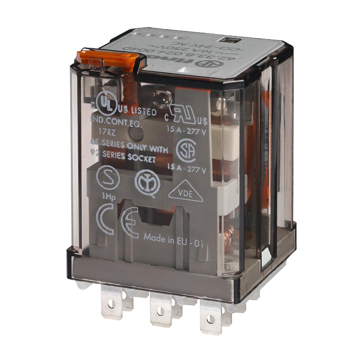 PCB POWER RELAY 3C/O 16A 24VDC