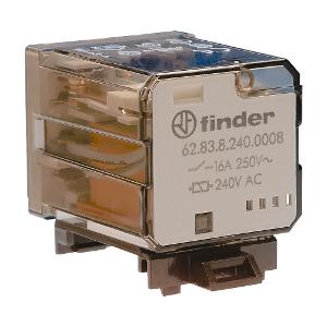 FLANGE POWER RELAY 3C/O 16A 240VAC FLANGE POWER RELAY 3C/O 16A 240VAC
