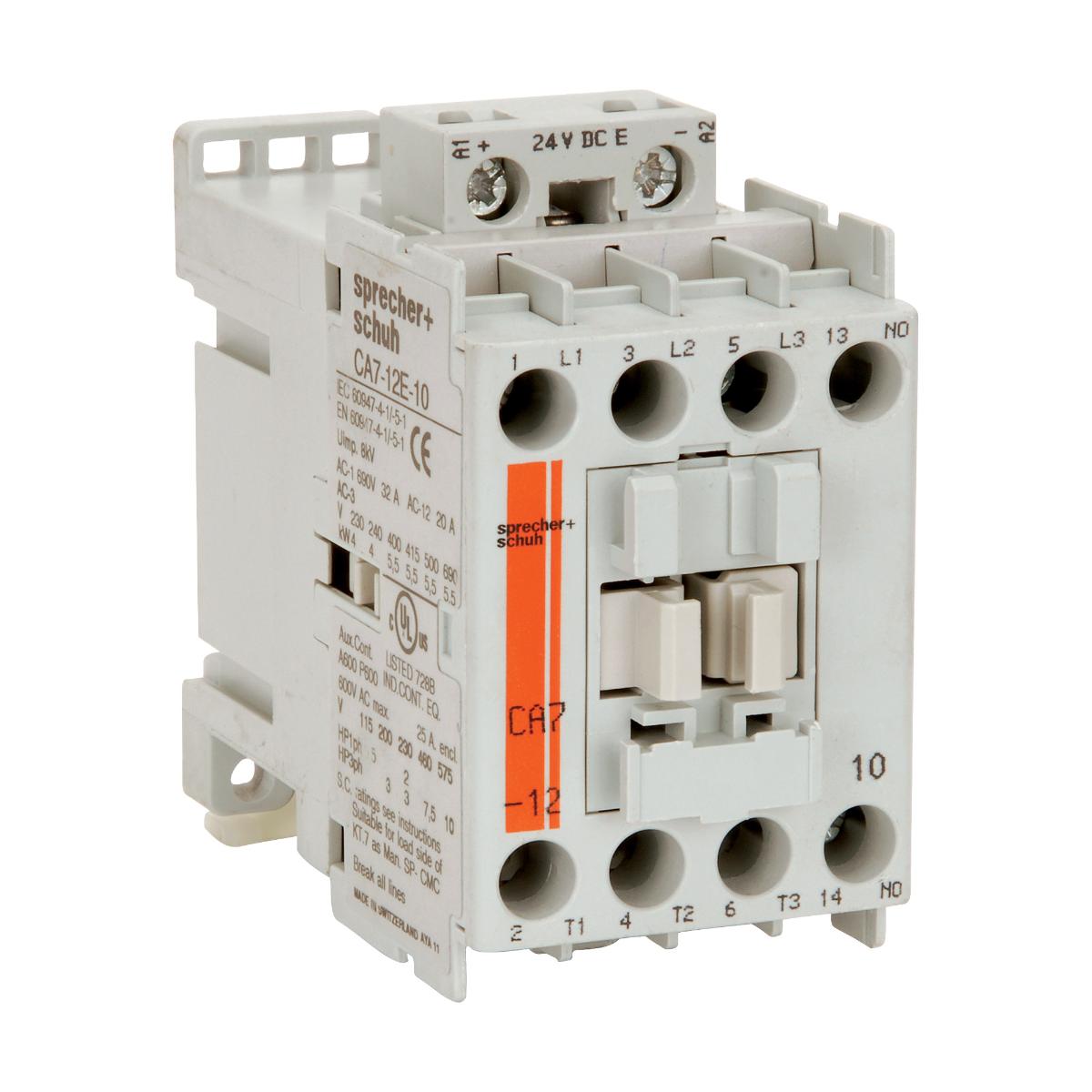 CONTACTOR 3P 16A AC3 7.5KW 24VDC COIL