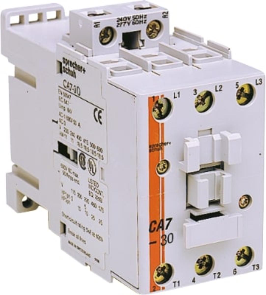 CONTACTOR 3P 30A AC3 15KW 240VAC COIL