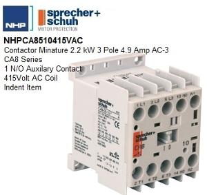 MINI CONTACTOR 3P 5A AC3 2.2KW 415VAC MINI CONTACTOR 3P 5A AC3 2.2KW 415VAC