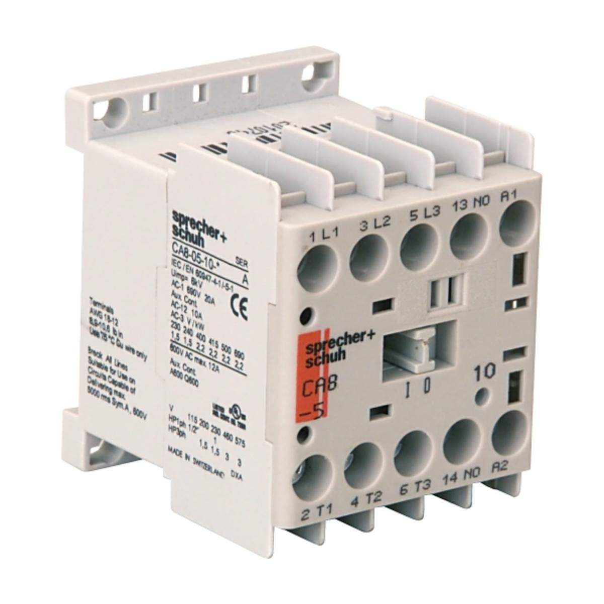 MINI CONTACTOR 3P 9A AC3 4KW 240VAC