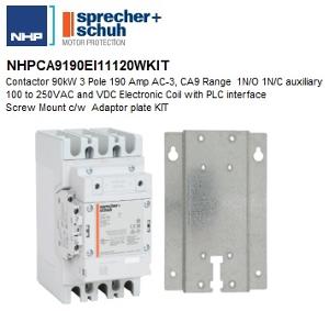 CONTACTOR 3P 190A AC3 90KW 100/250VACDC CONTACTOR 3P 190A AC3 90KW 100/250VACDC
