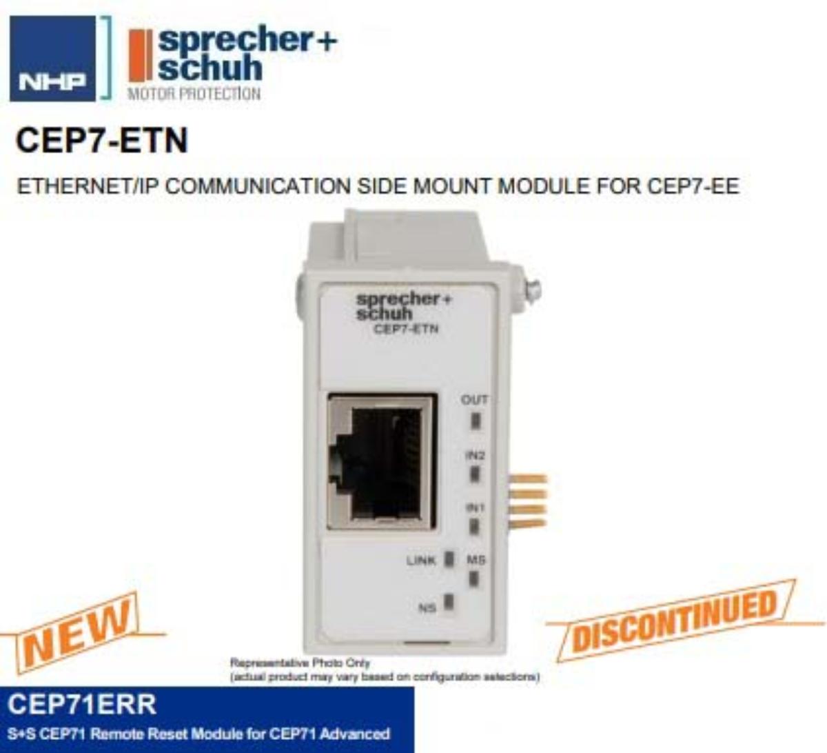 ETHERNET/IP COMMUNICATION SIDE MOUNT MOD