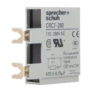 COIL SUPPRESSOR RC MODULE 110/280VAC COIL SUPPRESSOR RC MODULE 110/280VAC