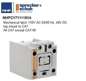 MECHANICAL LATCH 110VAC/48VDC MECHANICAL LATCH 110VAC/48VDC