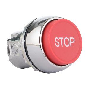 P/BUTTON 22.5MM METAL EXTENDED RED STOP P/BUTTON 22.5MM METAL EXTENDED RED STOP