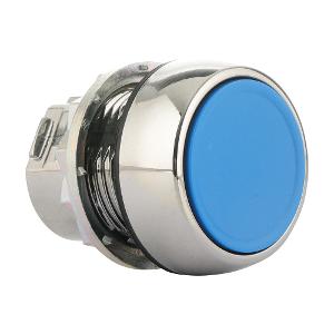 PUSHBUTTON 22.5MM METAL FLUSH BLUE PUSHBUTTON 22.5MM METAL FLUSH BLUE