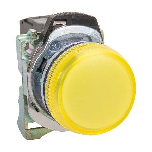 LED PILOTLIGHT 22.5MM MTL 24-120VACDC YW LED PILOTLIGHT 22.5MM MTL 24-120VACDC YW
