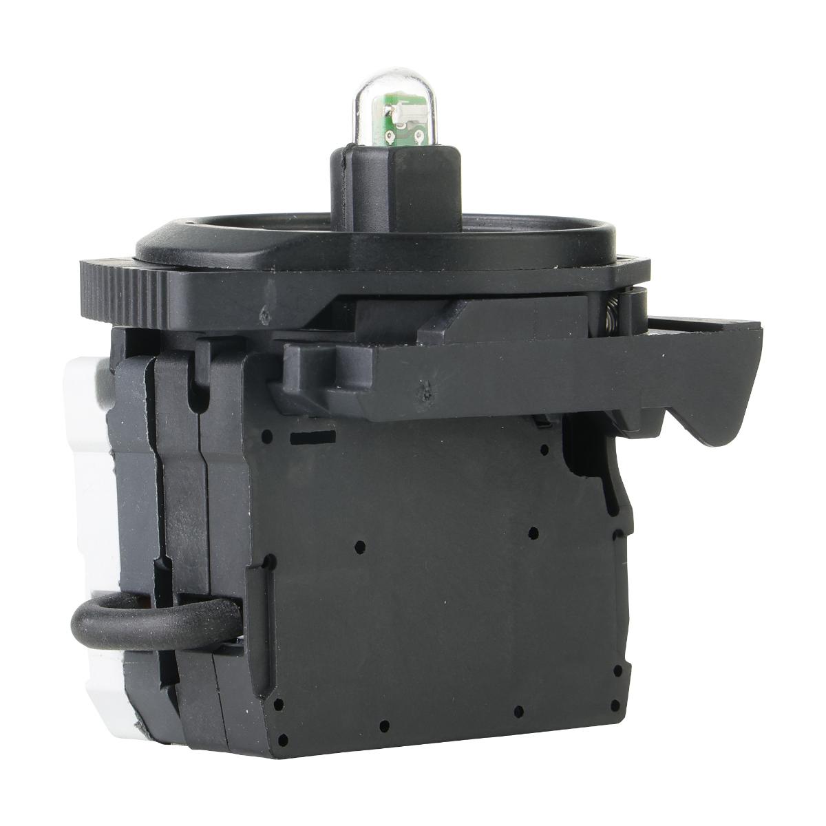 LED LAMP MOD 24-120VACDC PUSH-TEST YLLW