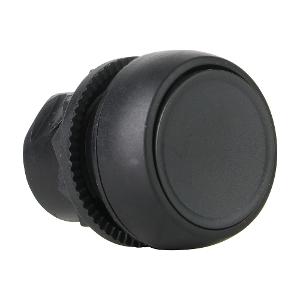 PUSHBUTTON 22.5MM PLAS FLUSH BLACK PUSHBUTTON 22.5MM PLAS FLUSH BLACK
