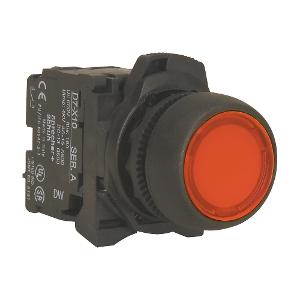 ILLUM P/B 22.5MM PLAS FLUSH RED 240VAC ILLUM P/B 22.5MM PLAS FLUSH RED 240VAC