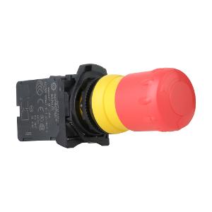 PUSHBUTTON 22.5MM PLAS E-STOP 30MM 1N/C PUSHBUTTON 22.5MM PLAS E-STOP 30MM 1N/C