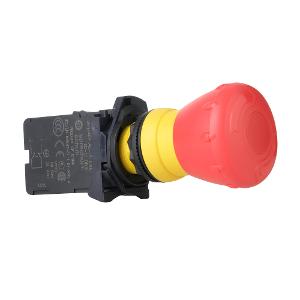 PUSHBUTTON 22.5MM PLAS E-STOP 40MM 1N/C PUSHBUTTON 22.5MM PLAS E-STOP 40MM 1N/C