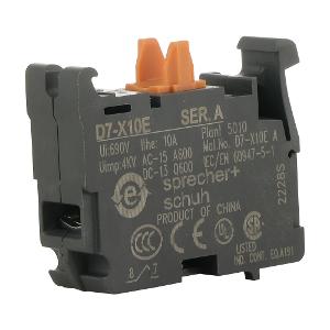 CONTACT BLOCK SCREW 1NO EARLY MAKE CONTACT BLOCK SCREW 1NO EARLY MAKE