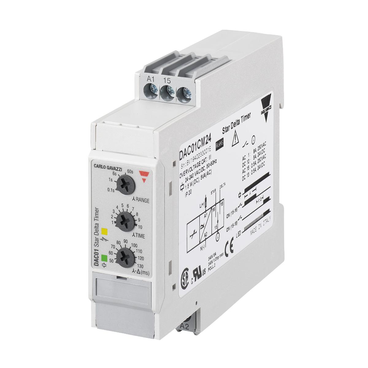 STAR DELTA TIMER 380-415V AC 0.1S-600S