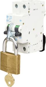 LOCK OUT DOG CAPTIVE DIN-T MCB 6.5MM