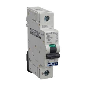 MCB DIN-T DC 1P 2A 6KA C CURVE 1 MODULE MCB DIN-T DC 1P 2A 6KA C CURVE 1 MODULE