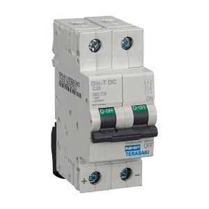 MCB DIN-T DC 2P 6A 6KA C CURVE 2 MODULE MCB DIN-T DC 2P 6A 6KA C CURVE 2 MODULE