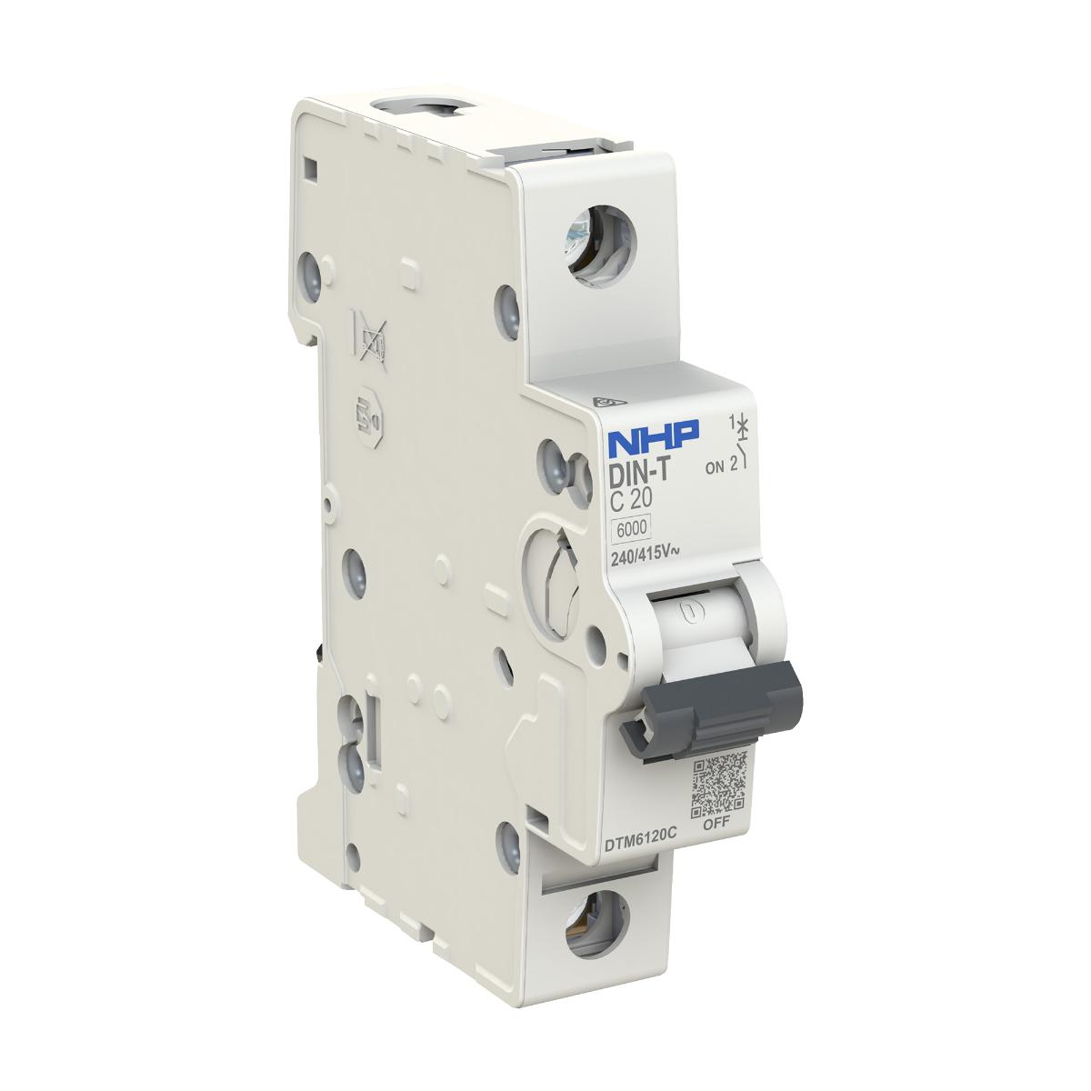 MCB DIN-T 10KA 1P 40A B CURVE 1 MODULE