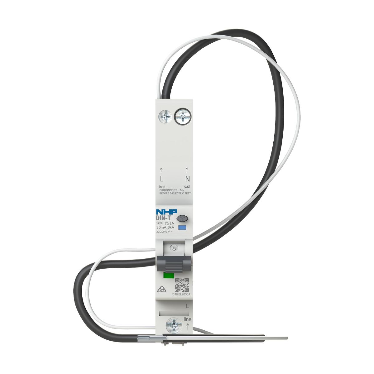 RCBO DIN-T 6KA 1P+N 40A 30MA 1 MODULE