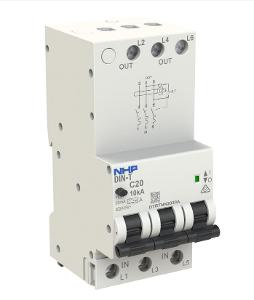 RCBO DIN-T 10KA 3P 20A 30MA 3 MODULE RCBO DIN-T 10KA 3P 20A 30MA 3 MODULE