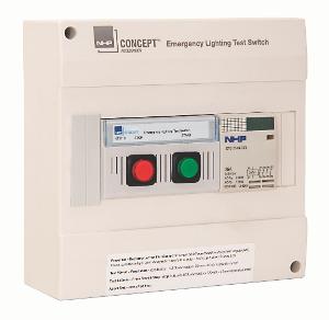 EMERGENCY LIGHTING TEST UNT P/BTN ENCL